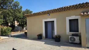 Location indépendante au cœur des Alpilles pour 2 personnes avec Jacuzzi